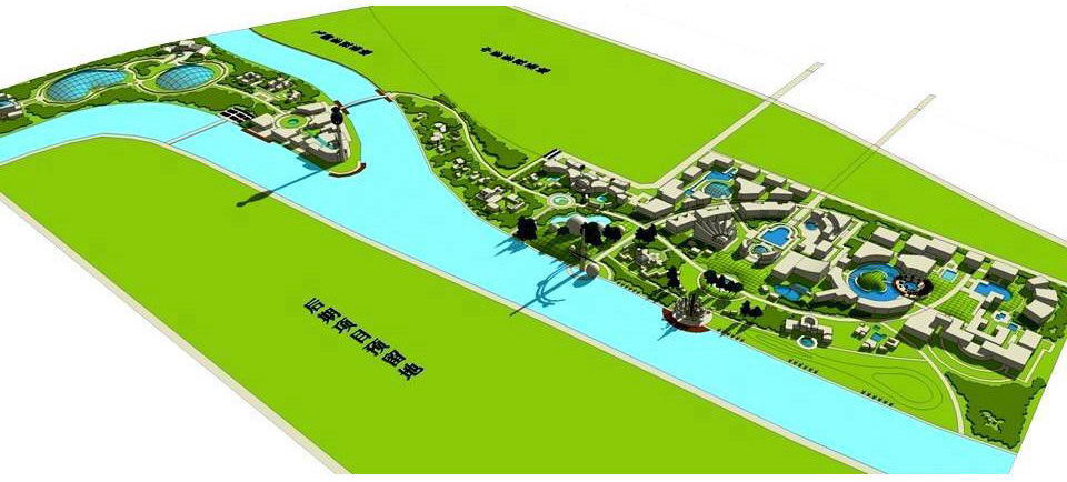 北京怀柔影视基地及影视产业园概念性总体规划设计