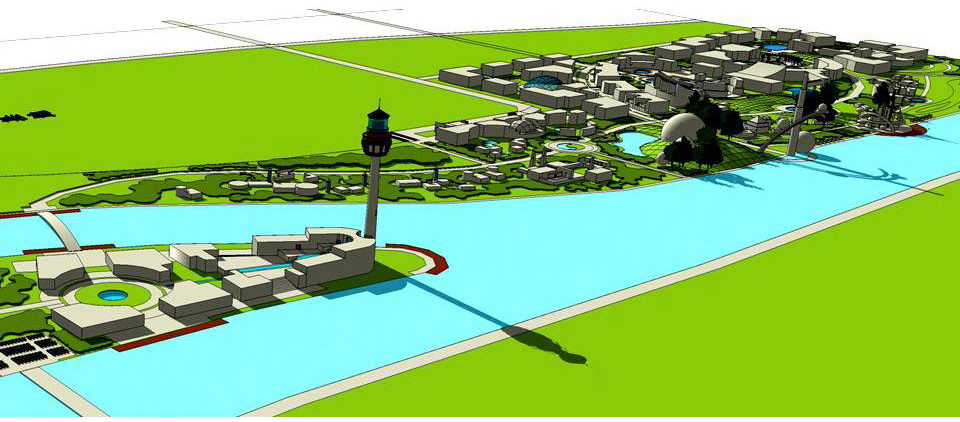 北京怀柔影视基地及影视产业园概念性总体规划设计